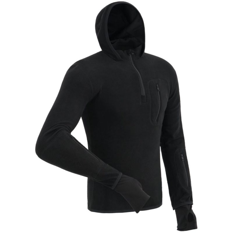 Толстовка флисовая "Росомаха" Черный