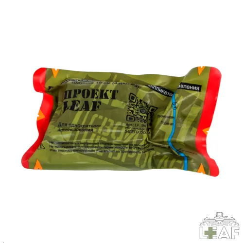 Бандаж Проект LEAF BLOODPACK-K 4'' с каолиновым бинтом