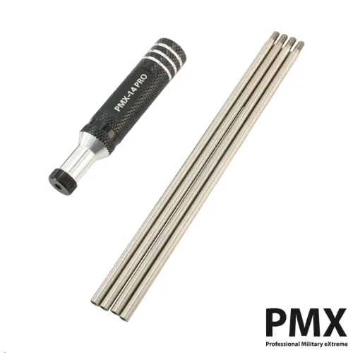 Набор для чистки оружия 12 калибра PMX-14 в пластиковом кейсе