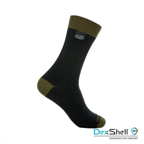 Носки водонепроницаемые DexShell Thermlite Green DS6260
