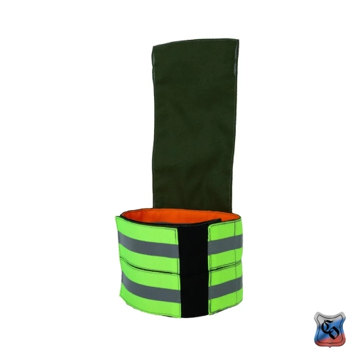 Повязка светоотражающая с погоном MARK