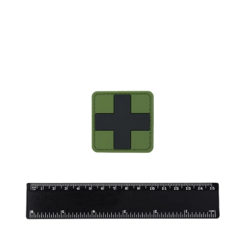Шеврон Крест медика большой PVC 5 см