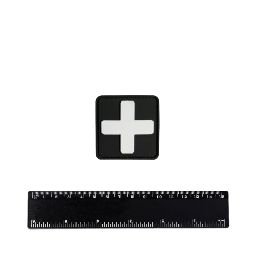 Шеврон Крест медика большой PVC 5 см