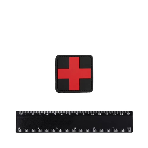 Шеврон Крест медика большой PVC 5 см