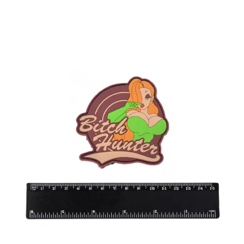 Шеврон Bitch Hunter PVC
