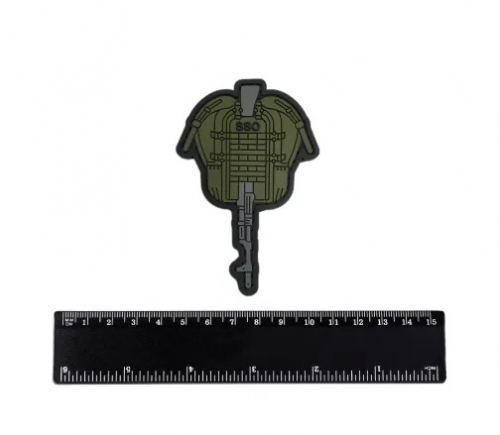 Шеврон SSO БОБР М PVC