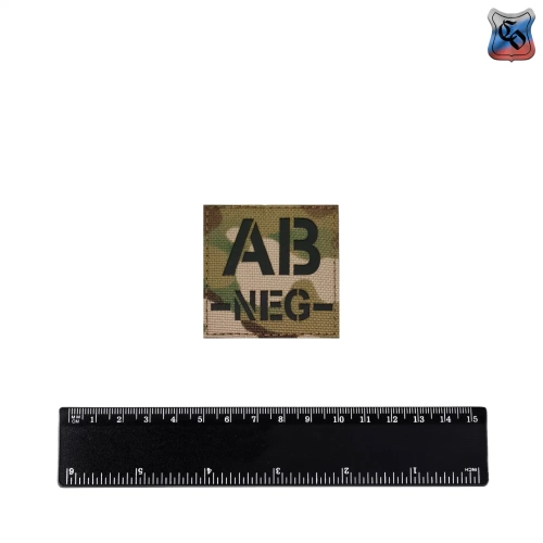 Шеврон SSO Группа крови светоотражающий кордура