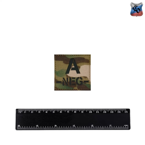 Шеврон SSO Группа крови светоотражающий кордура